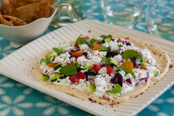 Greek Salad Dip - Janet Fletcher