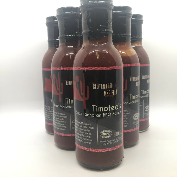 Timoteo's Sweet Sonoran BBQ Sauce (6 Pack)