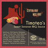 Timoteo's Sweet Sonoran BBQ Sauce (3 Pack)
